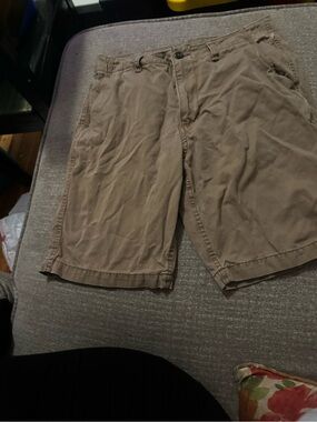 Old Navy Boys Tan Khaki Shorts